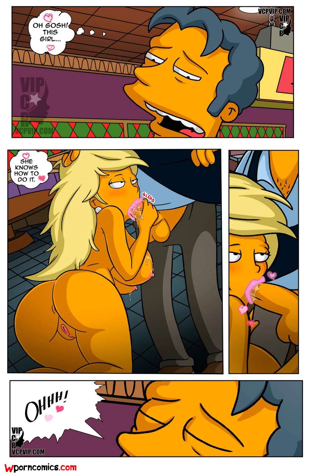 Порно Комиксы Симпсоны Часть 10