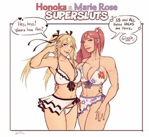 ✅️ Porn comic Artworks And Misc. Various. Honoka and Marie Rose ...