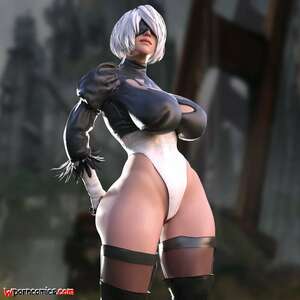 ✅️ Porn comic 2B. Nier. Nier Automata. NordFantasy. Sex comic ...