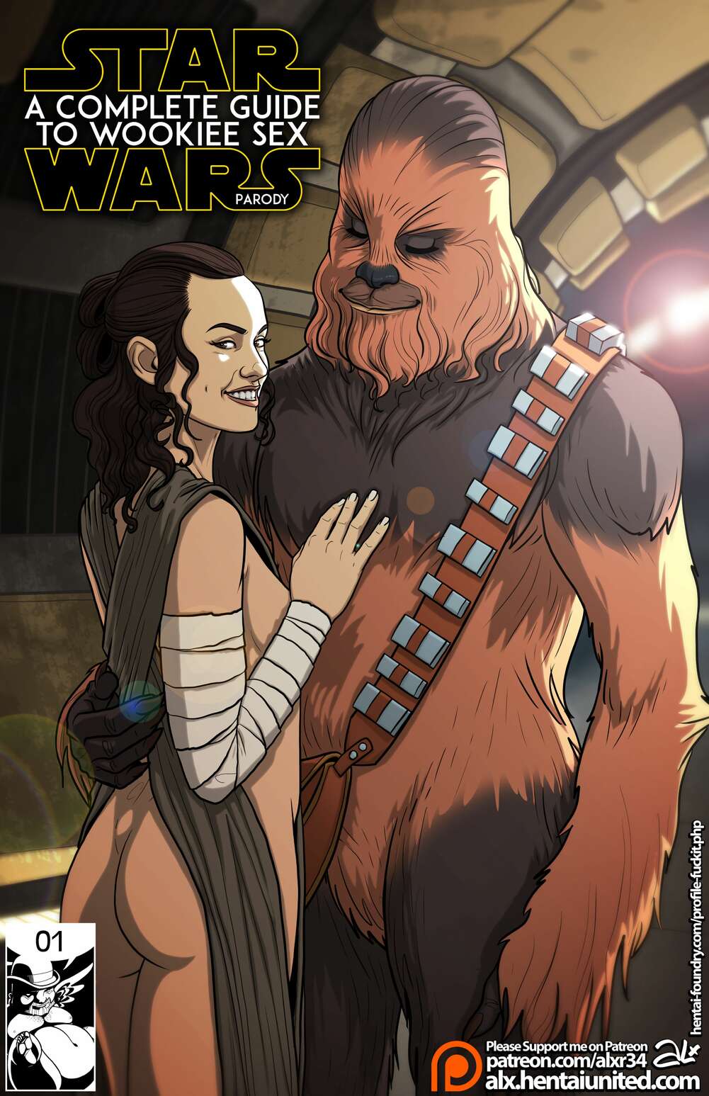 Black Rose Hentai Foundry - âœ…ï¸ Porn comic A Complete Guide To Wookie Sex. Part 1. Star Wars. Sex comic  and Chubaka have | Porn comics in English for adults only | sexkomix2.com