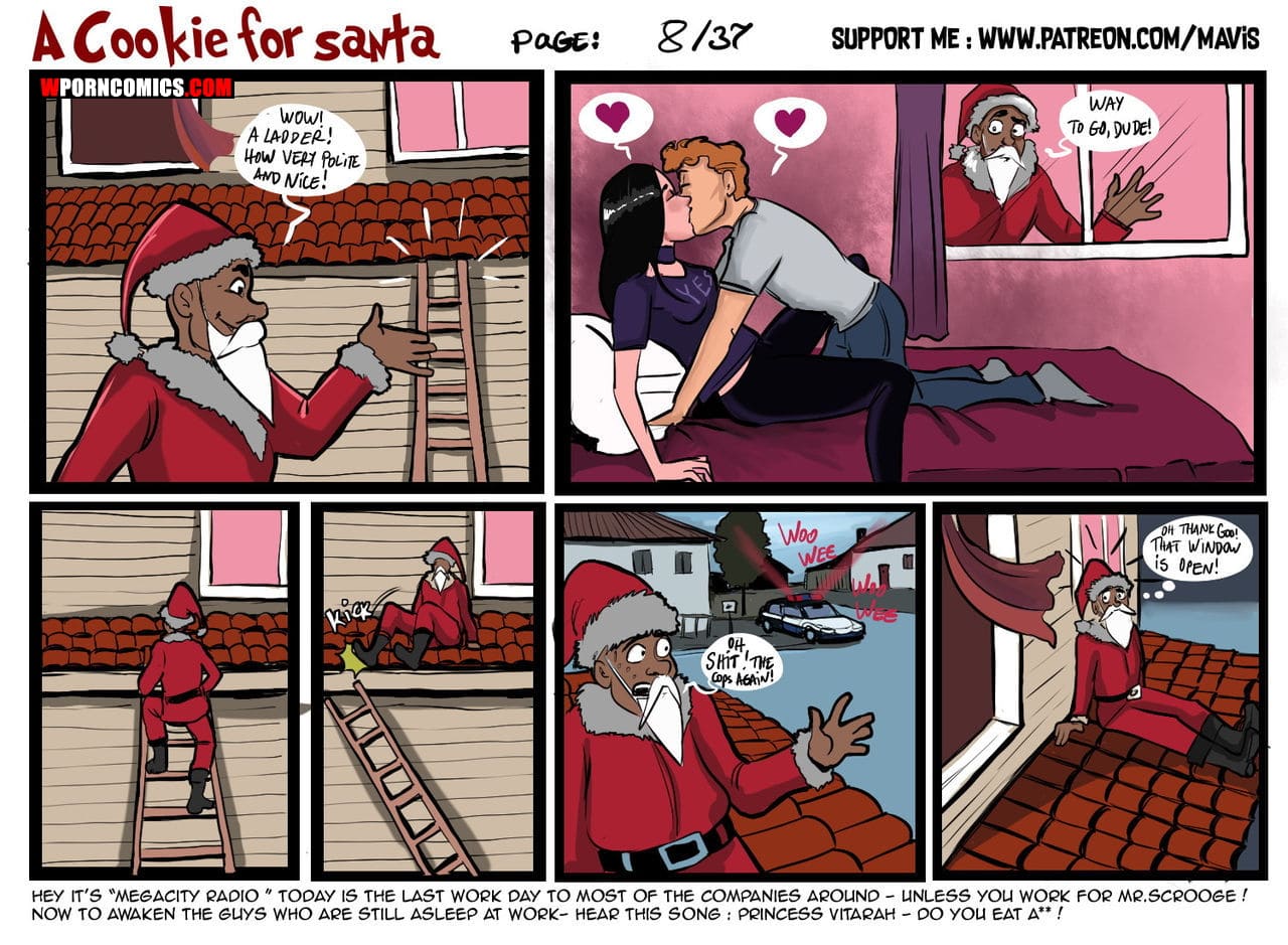 Sarta Sex - âœ…ï¸ Porn comic A Cookie For Santa â€“ sex comic Christmas ...
