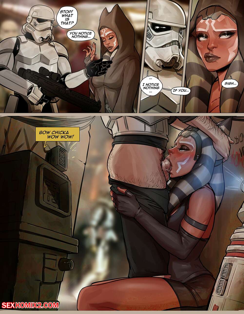 Clone Wars Sex Porn - âœ…ï¸ Porn comic Ahsoka Tano. Chapter 1. Star Wars. Cherry Gig. Sex comic  selection of arts | Porn comics in English for adults only | sexkomix2.com