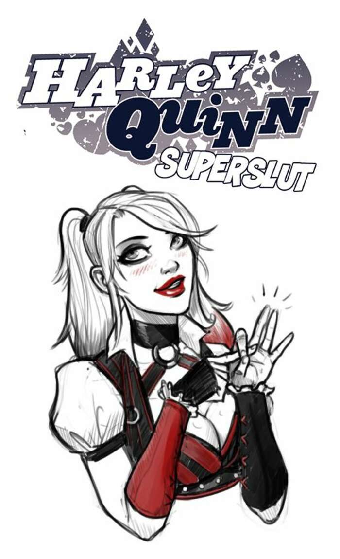 Porn Comics - Harley Quinn Cuffed And Stuffed - JAB Comix