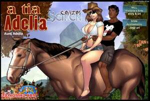 ✅️ Porn comic Aunt Adelia. Seiren Sex comic brunette MILF ...