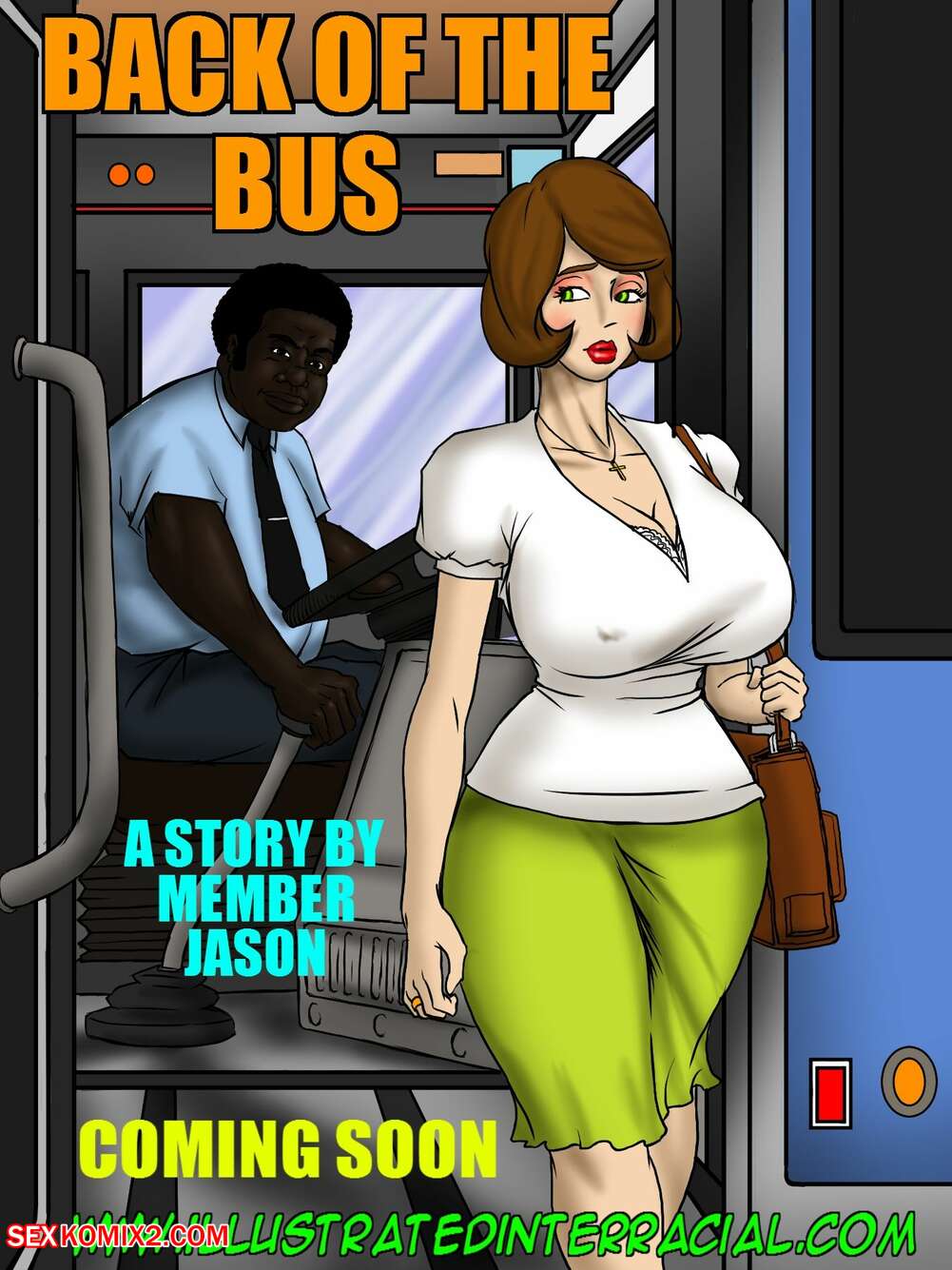 Bus Porn Captions - âœ…ï¸ Porn comic Back of the Bus. Chapter 1. IllustratedInterracial. Sex comic  hot busty brunette | Porn comics in English for adults only | sexkomix2.com