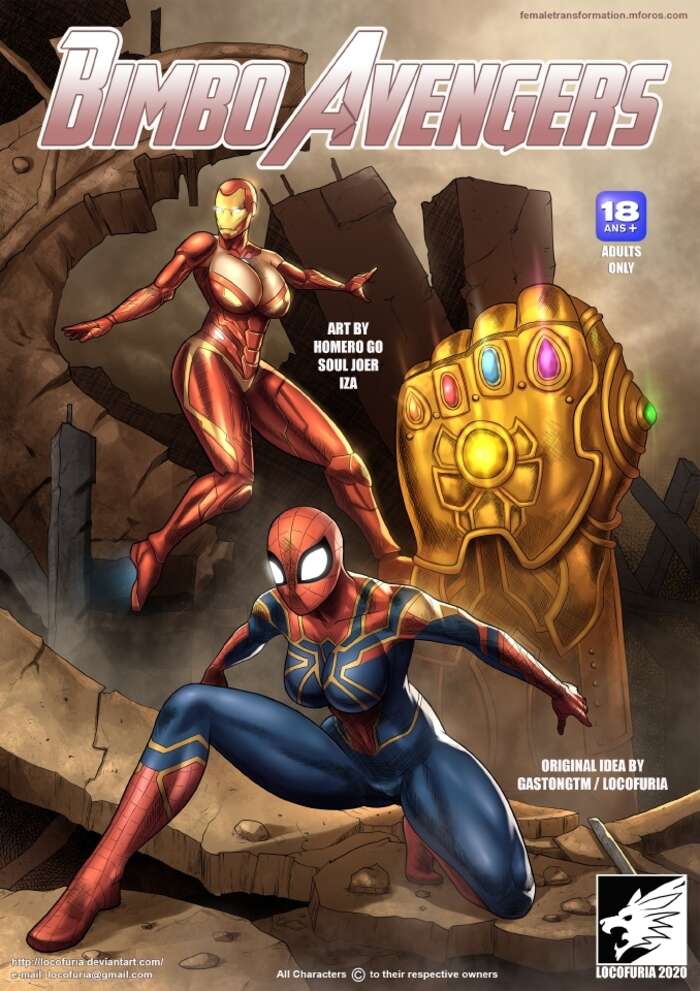 ✅️ Porn comic Bimbo Avengers. Homero Go. Locofuria. Sex comic ...
