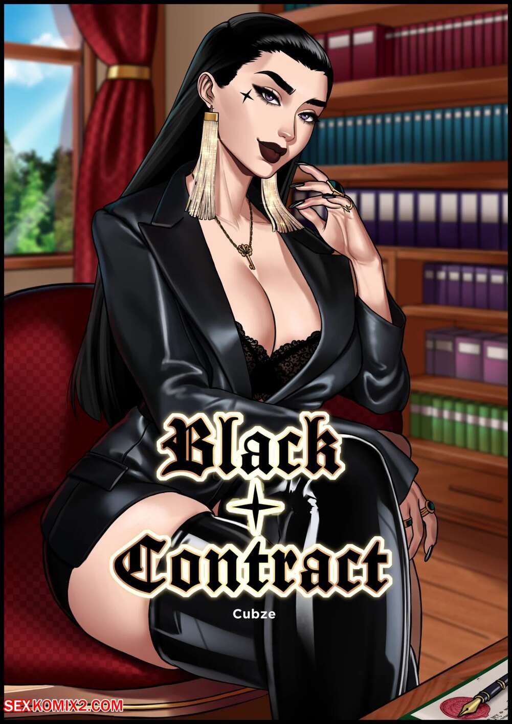 Hung Black Shemales Hentai - âœ…ï¸ Porn comic Black Contract 1. Otto Cubze Sex comic young guy met | Porn  comics in English for adults only | sexkomix2.com