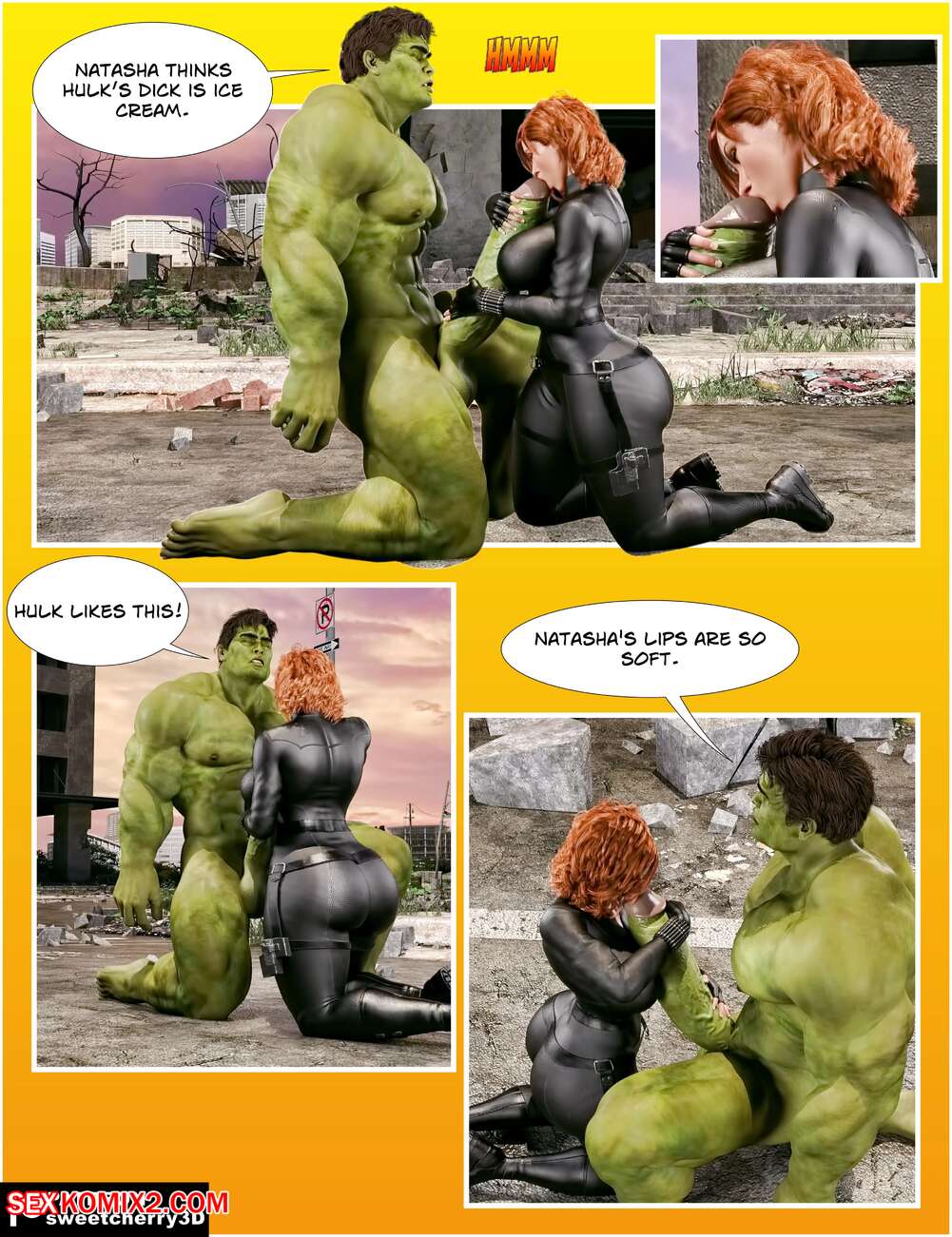 Hulk Dick Porn - âœ…ï¸ Porn comic Black Widow. Chapter 1. The Avengers. MegaParodies. Sex comic  Hulk saved the | Porn comics in English for adults only | sexkomix2.com