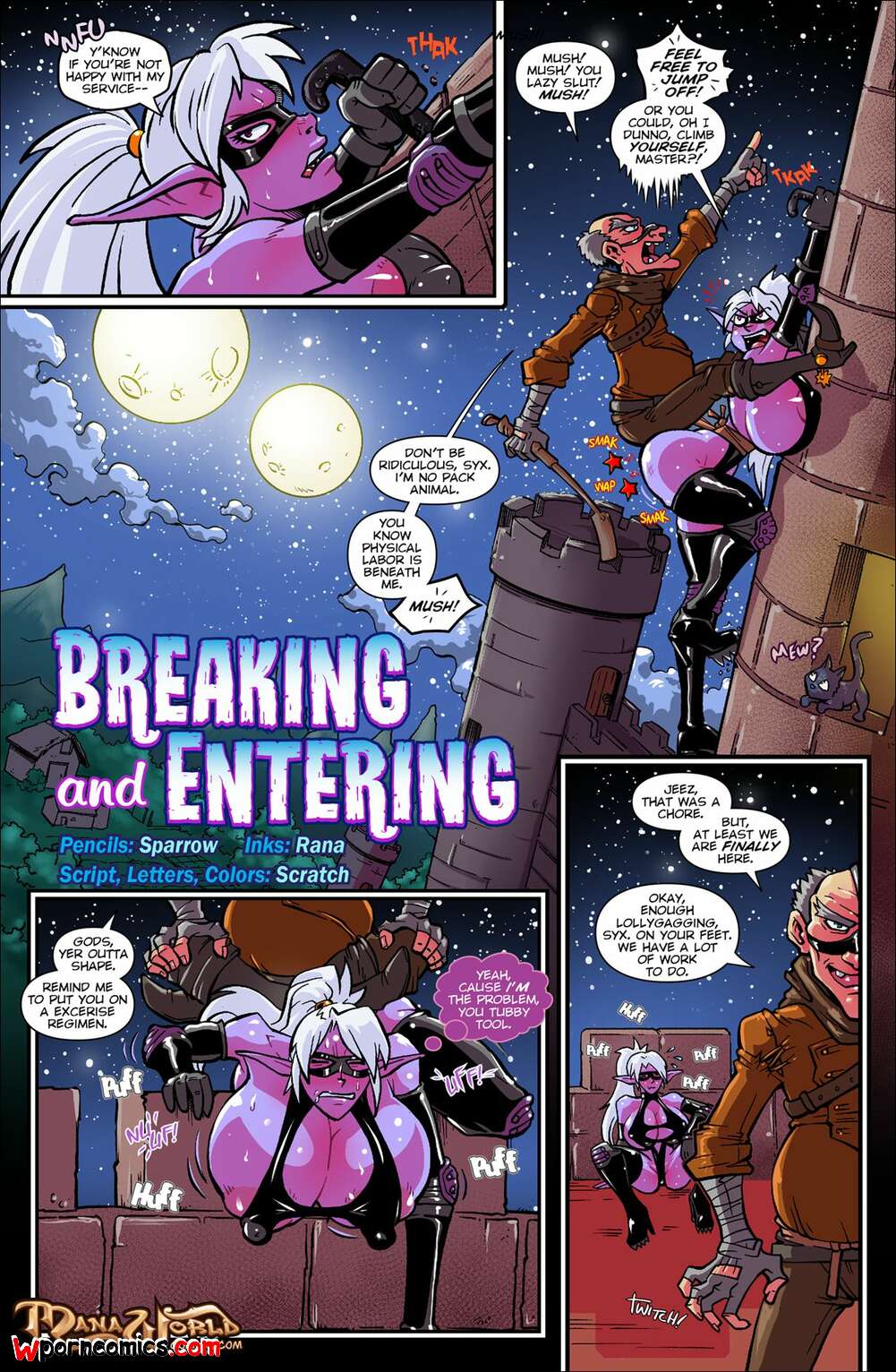 Breaking - âœ…ï¸ Porn comic Breaking and Entering. ManaWorld Sex comic woman with her |  Porn comics in English for adults only | sexkomix2.com