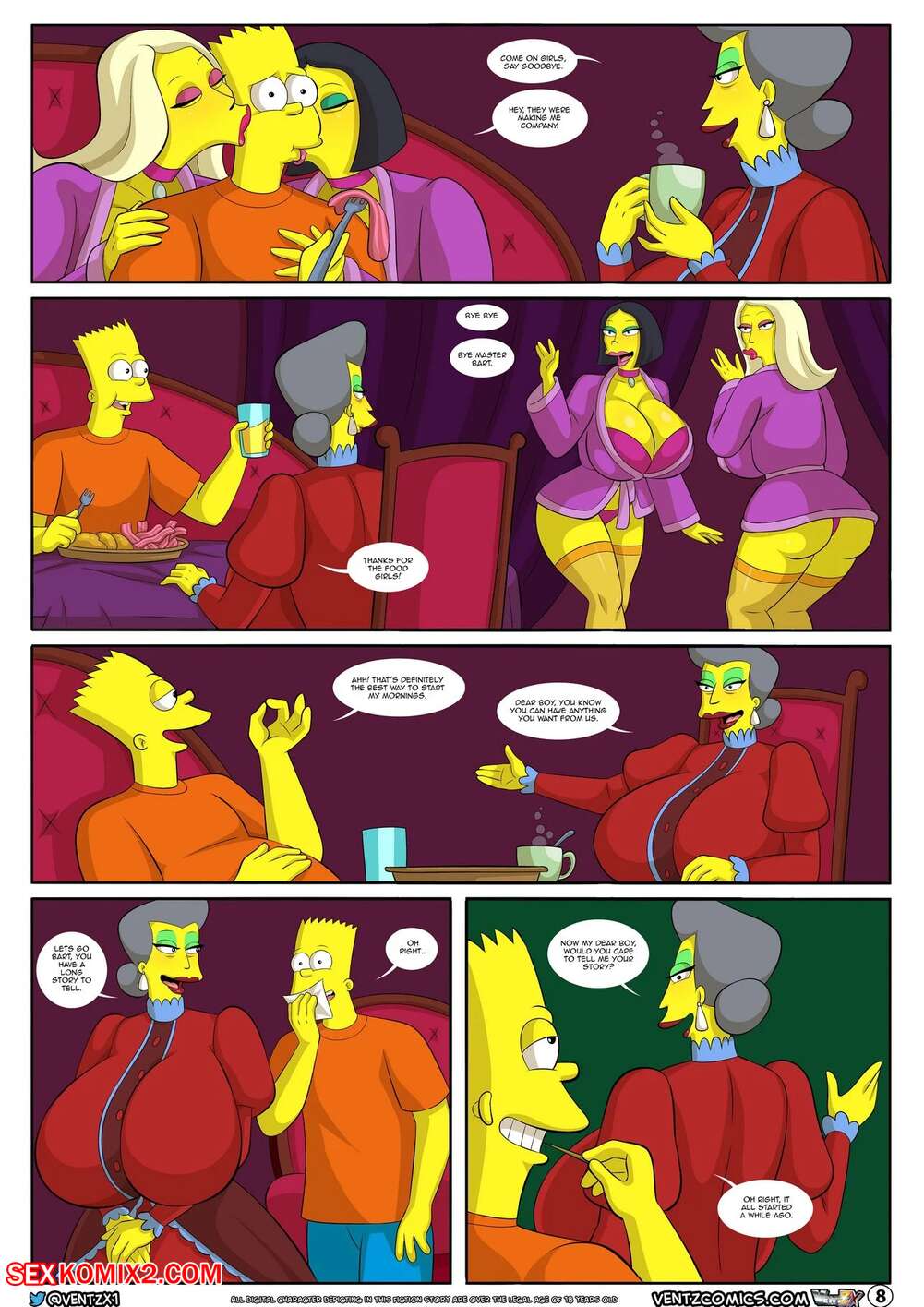 Porn Comics Darrens Adventure Chapter The Simpsons Arabatos