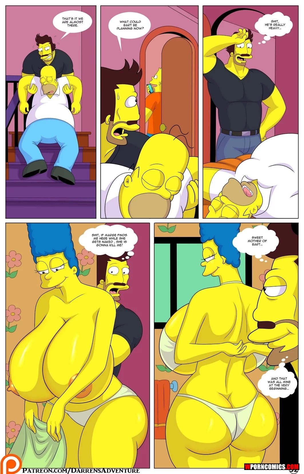 Симпсоны 7 порно комикс фото 76
