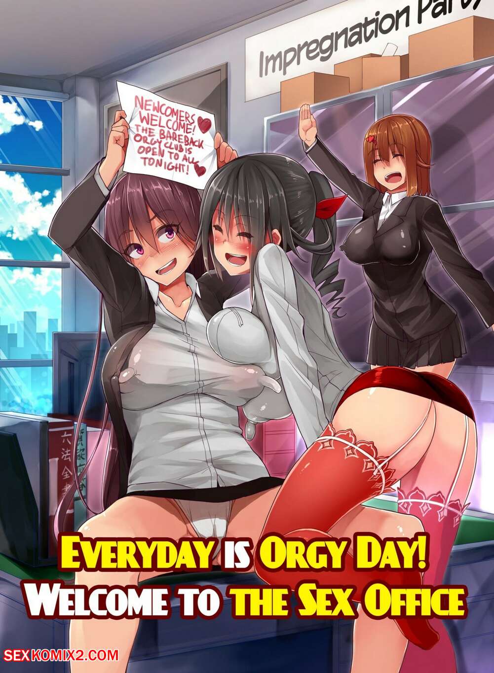 Hentai Orgy Comic - âœ…ï¸ Porn comic Everyday is Orgy Day. Welcome to the Sex. Eizan. Sex comic  busty babes are | Porn comics in English for adults only | sexkomix2.com