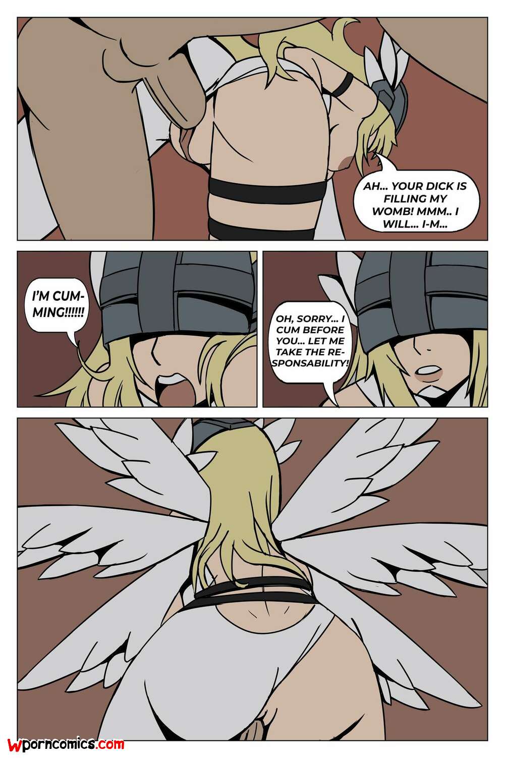 Angel Sex - âœ…ï¸ Porn comic Fallen Angel. Feith Noir Sex comic blonde beauty is | Porn  comics in English for adults only | sexkomix2.com