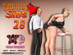 ✅️ Porn comic Family Sins. Chapter 28. CrazyDad3D. Sex comic ...