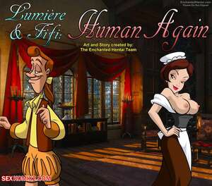 ✅️ Porn comic Fifi & Lumiere. Human Again. Chapter 1 ...