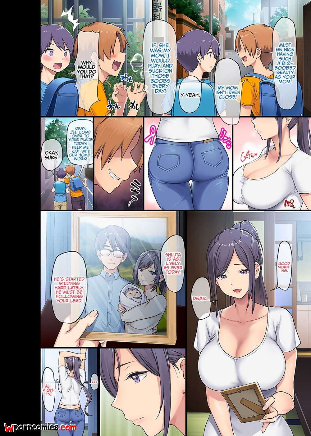 1001px x 1405px - Anime Huge Tits Mom Comic | Niche Top Mature