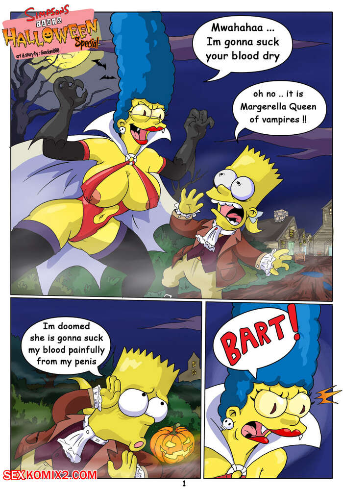 Cartoon Halloween Xxx - âœ…ï¸ Porn comic Halloween Special. The Simpsons. GUNDAM888 Sex comic hottie  MILF got | Porn comics in English for adults only | sexkomix2.com