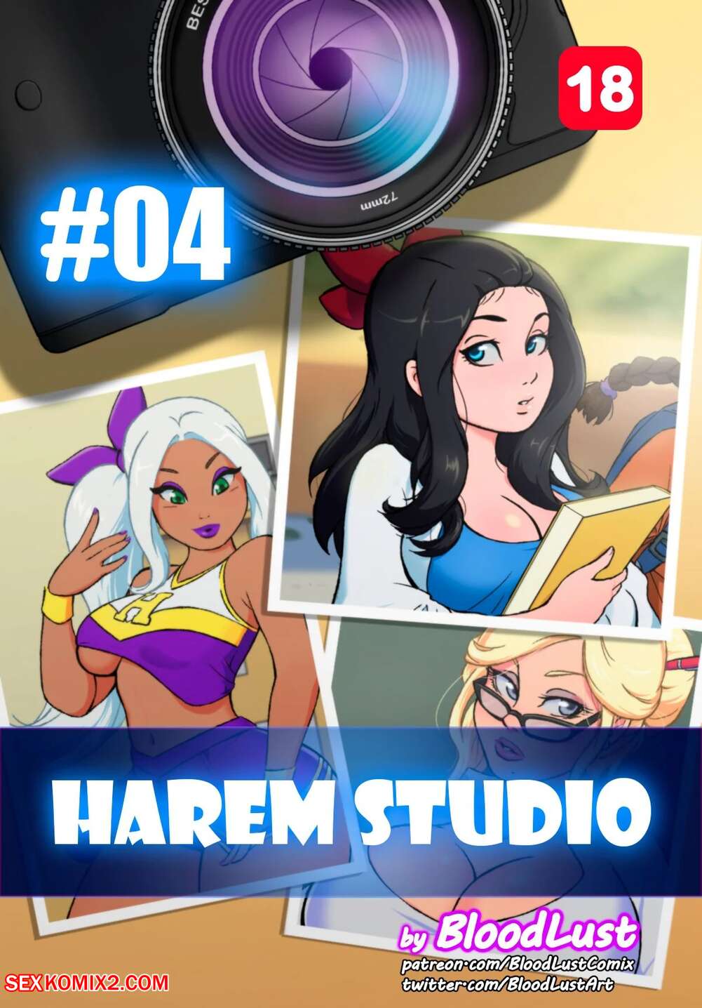 ✅️ Porn comic Harem Studio. Chapter 4. BloodLust. Sex comic guy became ill  | Porn comics in English for adults only | sexkomix2.com