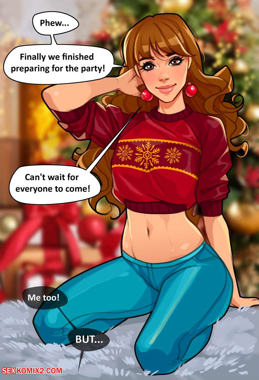 âœ…ï¸ Porn comic Hermione. New Year Party. Olena Minko. Sex comic hot friends  celebrated | Porn comics in English for adults only | sexkomix2.com
