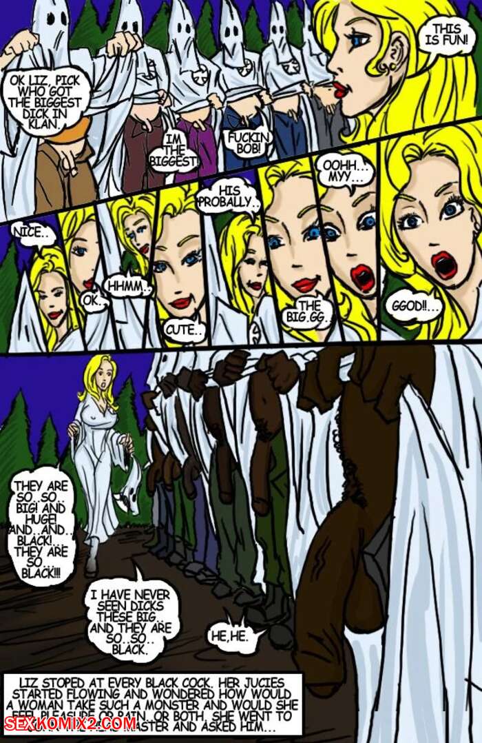 Girls With Big Tits Kkk - âœ…ï¸ Porn comic Klan Fuck. Chapter 1. IllustratedInterracial. Sex comic guys  surrounded a | Porn comics in English for adults only | sexkomix2.com