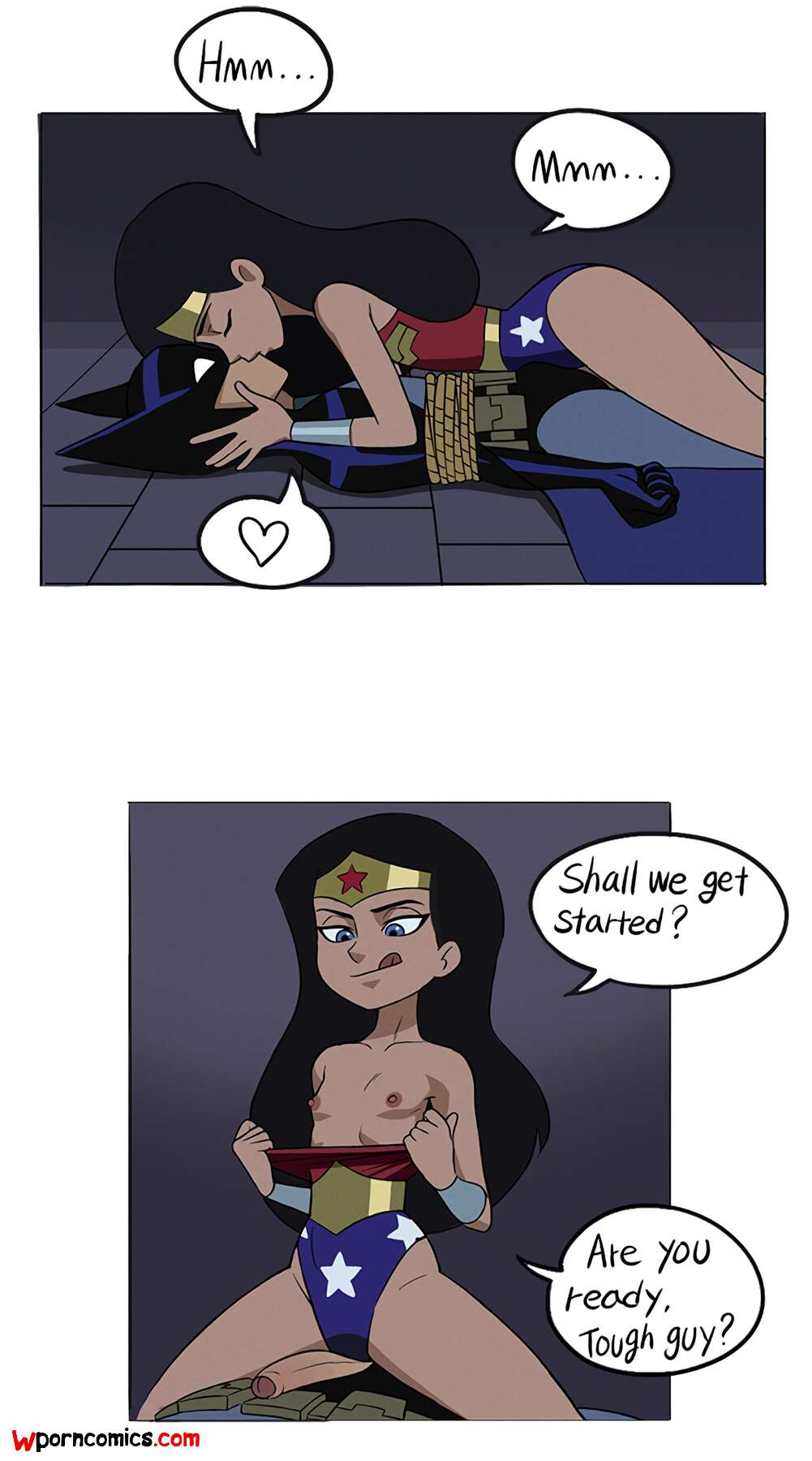 Batman And Wonder Woman Porn Comic