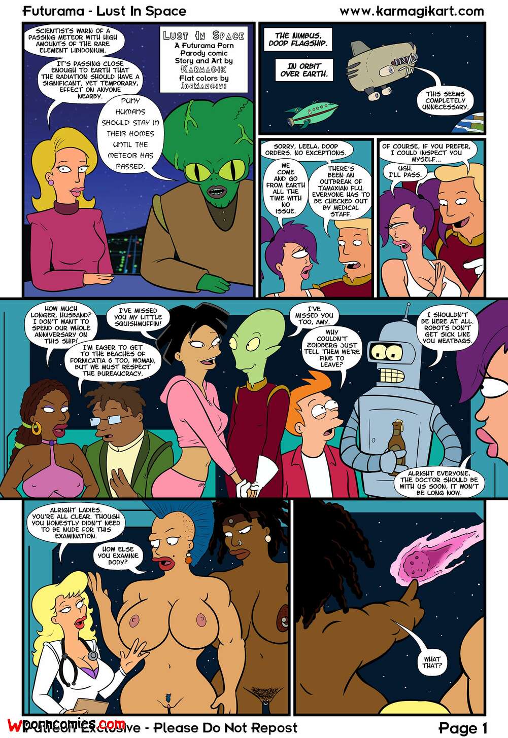 Futurama Sex Comic