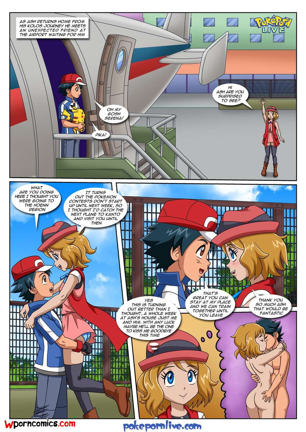 Ash Has Sex With Serena