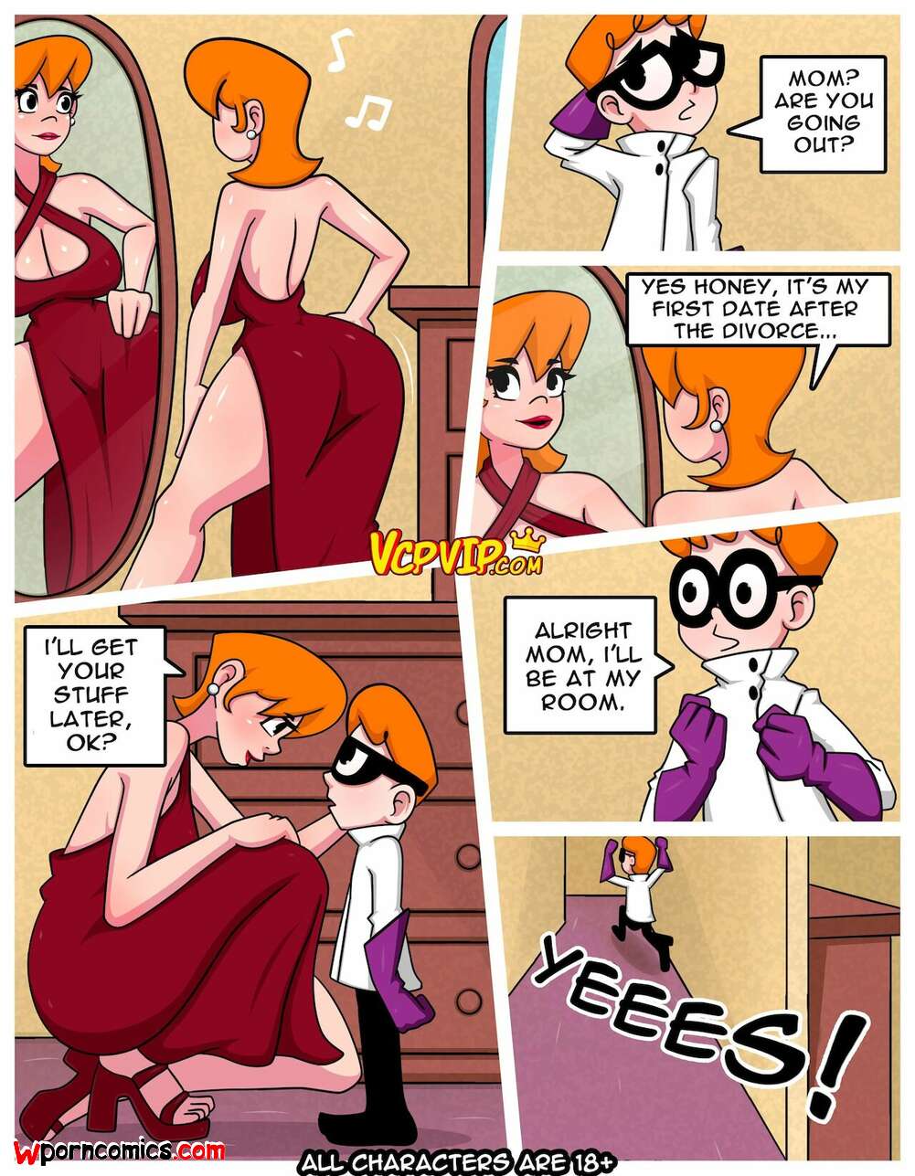 Seks Cartoon Mom