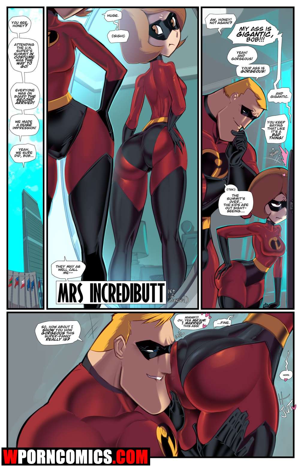1001px x 1557px - The Incredibles Shemale Porn Comics | Anal Dream House
