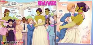 ✅️ Porn comic Newlyweds. Chapter 1. Rino99. Sex comic Busty ...
