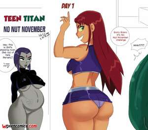 ✅️ Porn comic No Nut November. Teen Titans Sex comic guy decided ...
