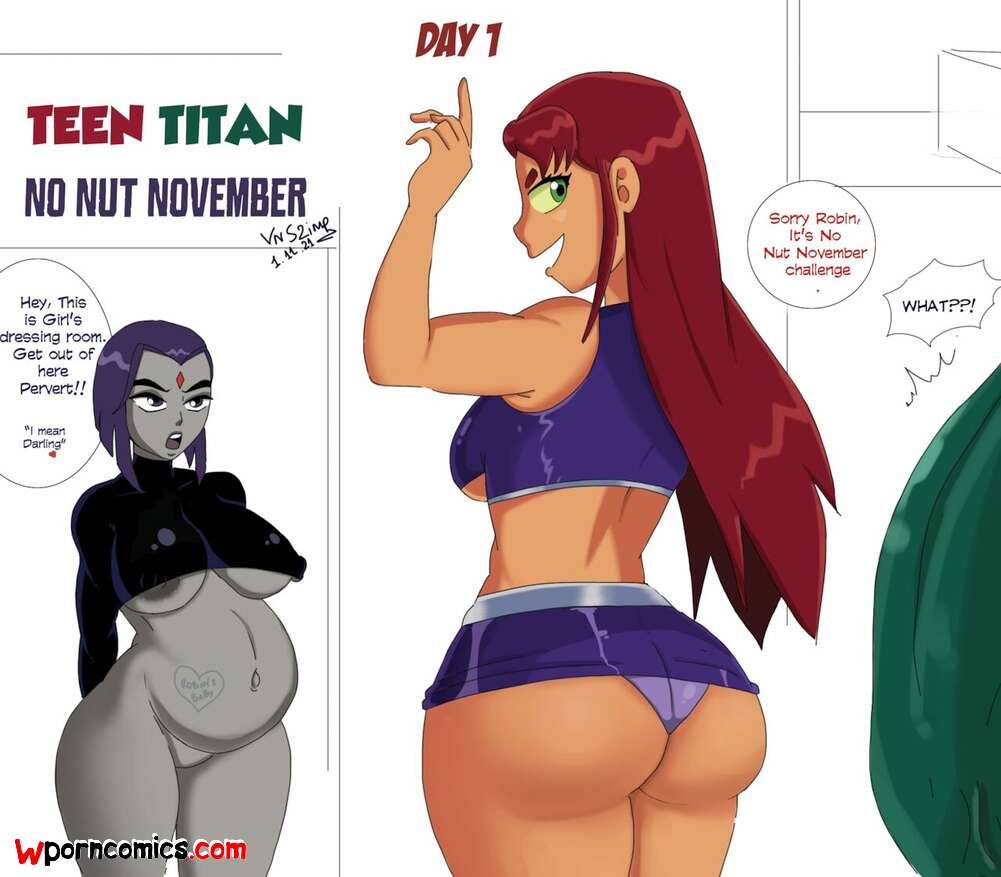 Sex Xxx Nnn - âœ…ï¸ Porn comic No Nut November. Teen Titans Sex comic guy decided to | Porn  comics in English for adults only | sexkomix2.com