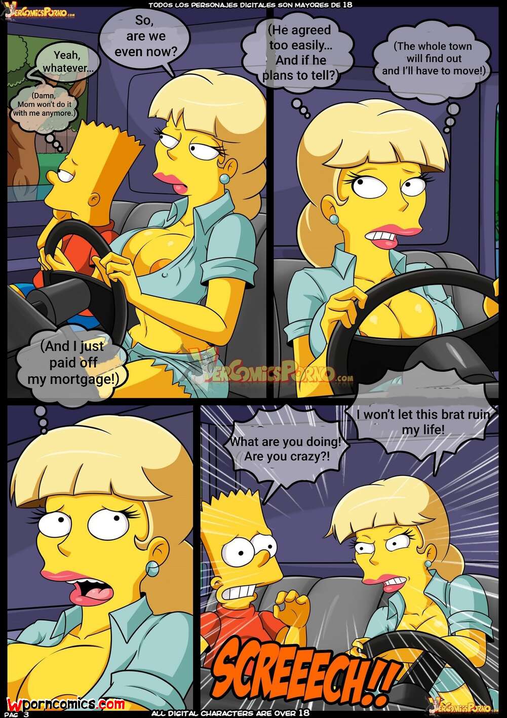 Cartoon Hentai Simpsons - âœ…ï¸ Porn comic Old Habits. Chapter 9. The Simpsons. Croc. Sex comic missed  the school | Porn comics in English for adults only | sexkomix2.com