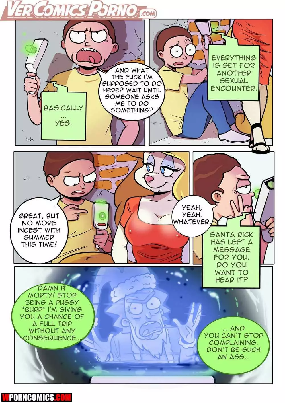 Rick And Morty Xxx Comic