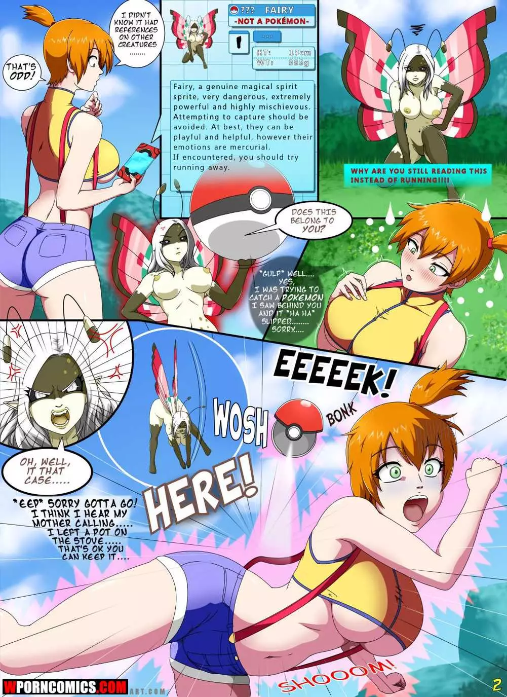 ✅️ Porn comic Pokefairies Pokemon sex comic Butterfly-like ✅️ | | Porn  comics hentai adult only | wporncomics.com
