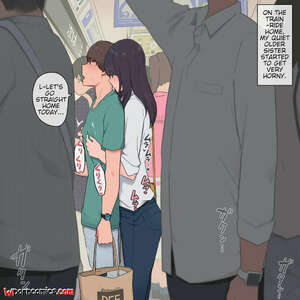 ✅️ Porn comic Quiet Older Sister. Wakamatsu Sex comic brunette ...