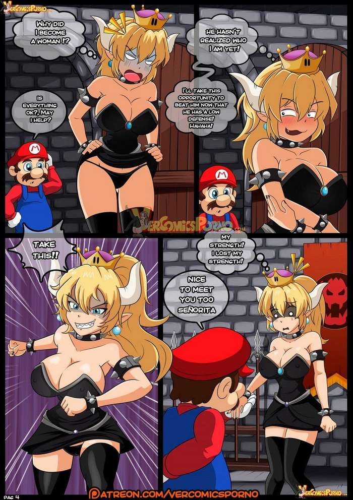 Peach And Bowser Porn Comic - Mario Femdom Comics | BDSM Fetish