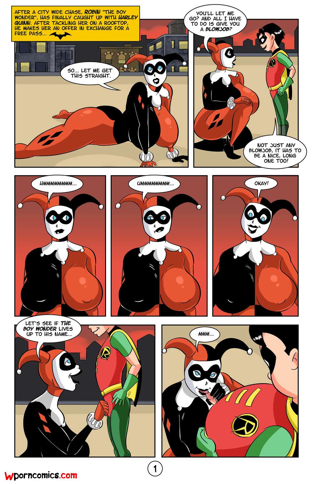 Batman Cartoon Sex Comics - âœ…ï¸ Porn comic Robins Big Score. Chapter 1. Batman. Glassfish. Sex comic  caught Harley and | Porn comics in English for adults only | sexkomix2.com