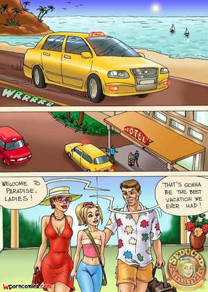 Porn Just A Family Roab Trip - âœ…ï¸ Porn comic Seduced Amanda. Seduced Amanda. Caribbean Vacation Sex comic  family went on | Porn comics in English for adults only | sexkomix2.com