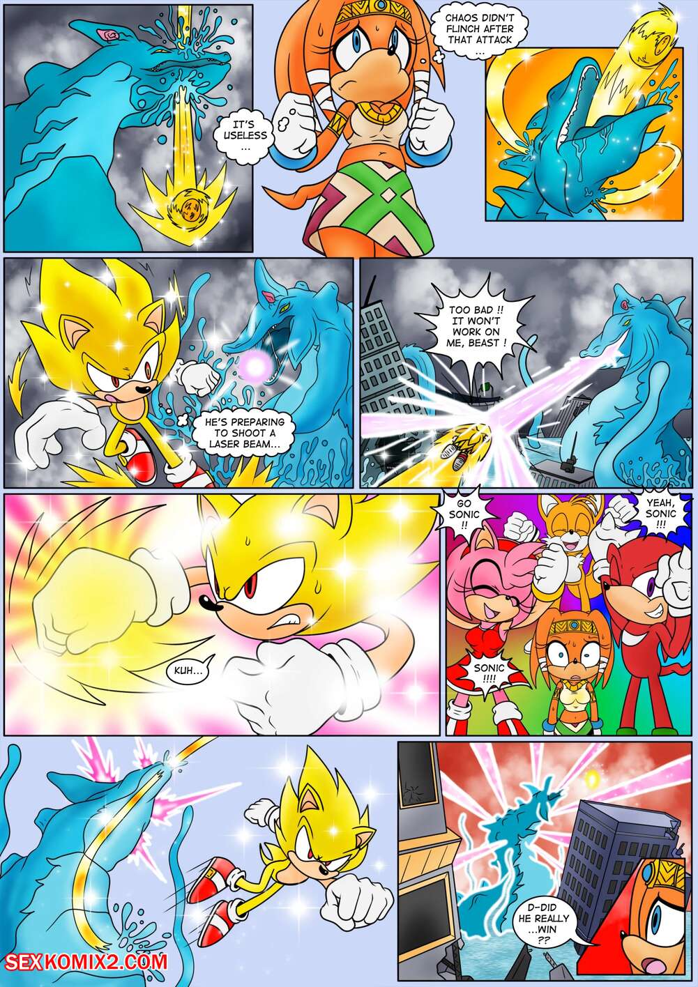 Super Sonic Porn