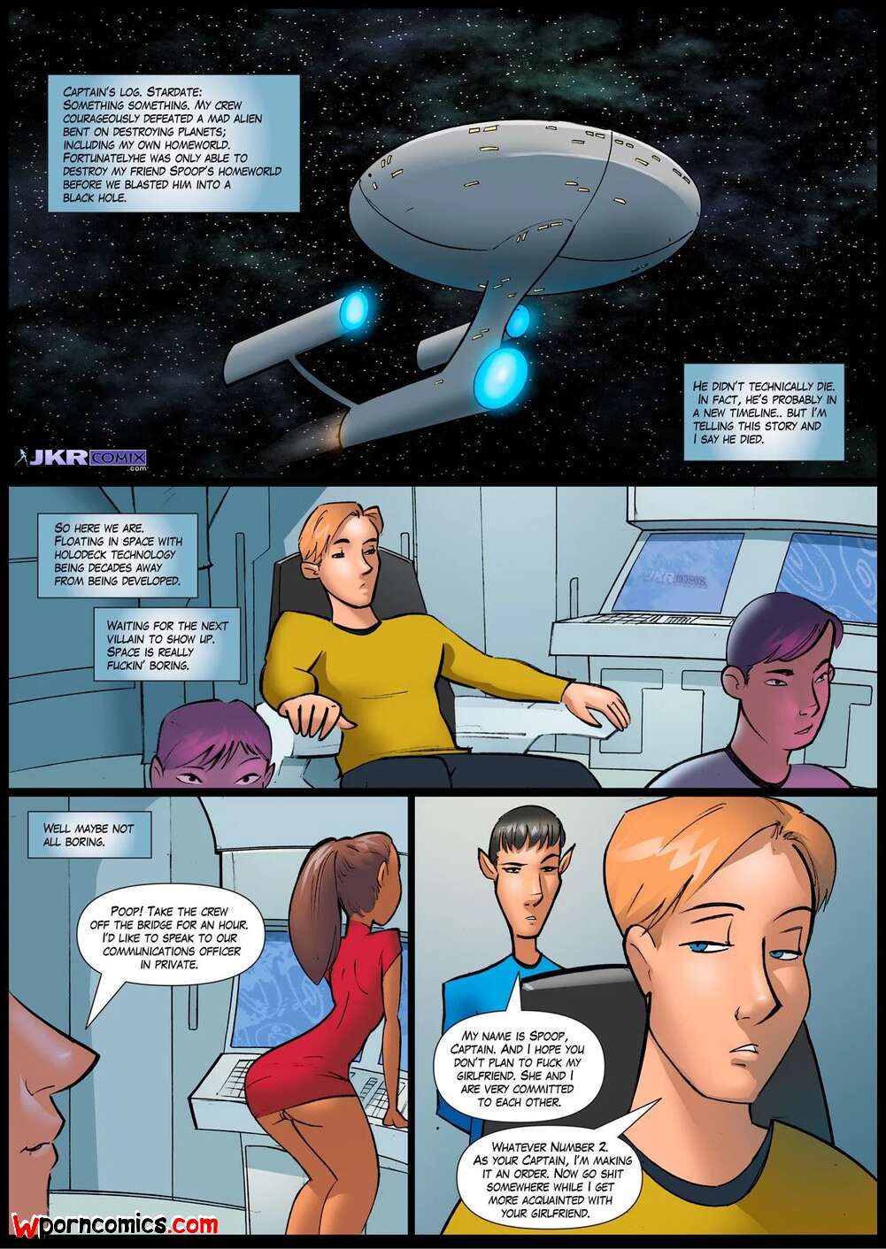 Star Trek Comic Porn