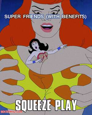 Funny Sex Cartoons With Captions - âœ…ï¸ Porn comic Super Friends with Benefits. Squeeze Play Sex comic redhead  MILF decided | Porn comics in English for adults only | sexkomix2.com