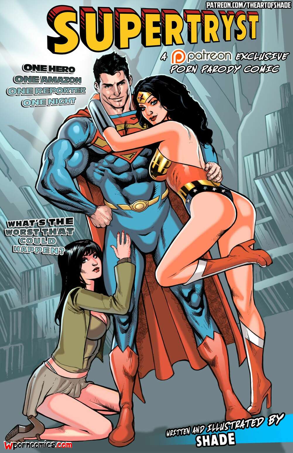 âœ…ï¸ Porn comic Supertryst. Justice League. Shade. Sex comic seduced Wonder  Woman | Porn comics in English for adults only | sexkomix2.com