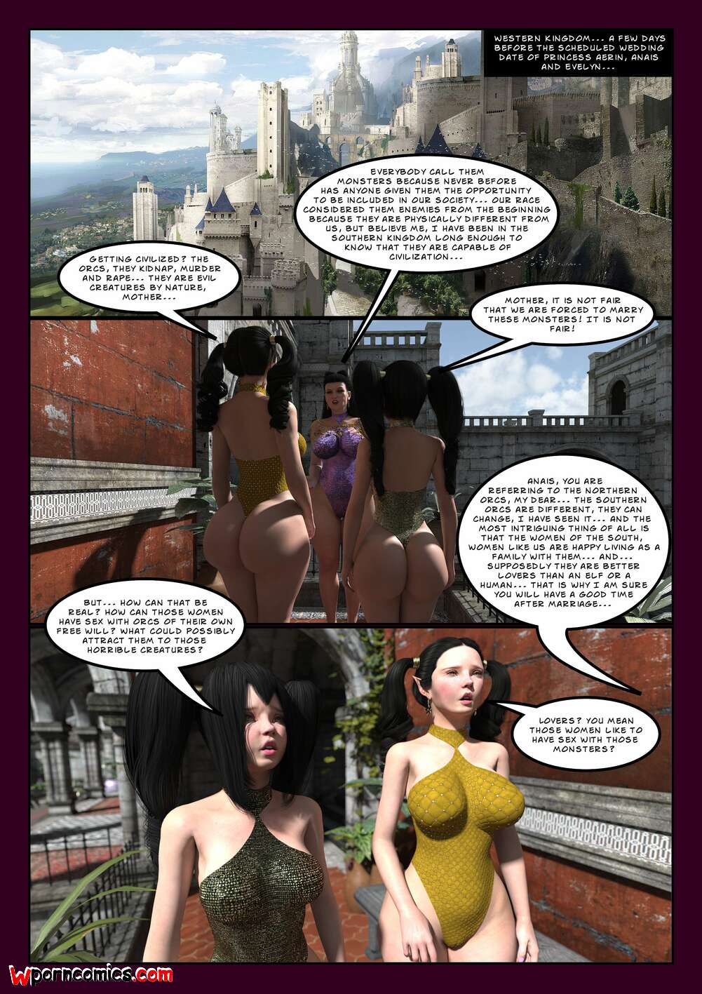 3d Monster Porn Comics Forced - âœ…ï¸ Porn comic The Dark Ones. Chapter 5. Moiarte3D. Sex comic have itching  cunt | Porn comics in English for adults only | sexkomix2.com