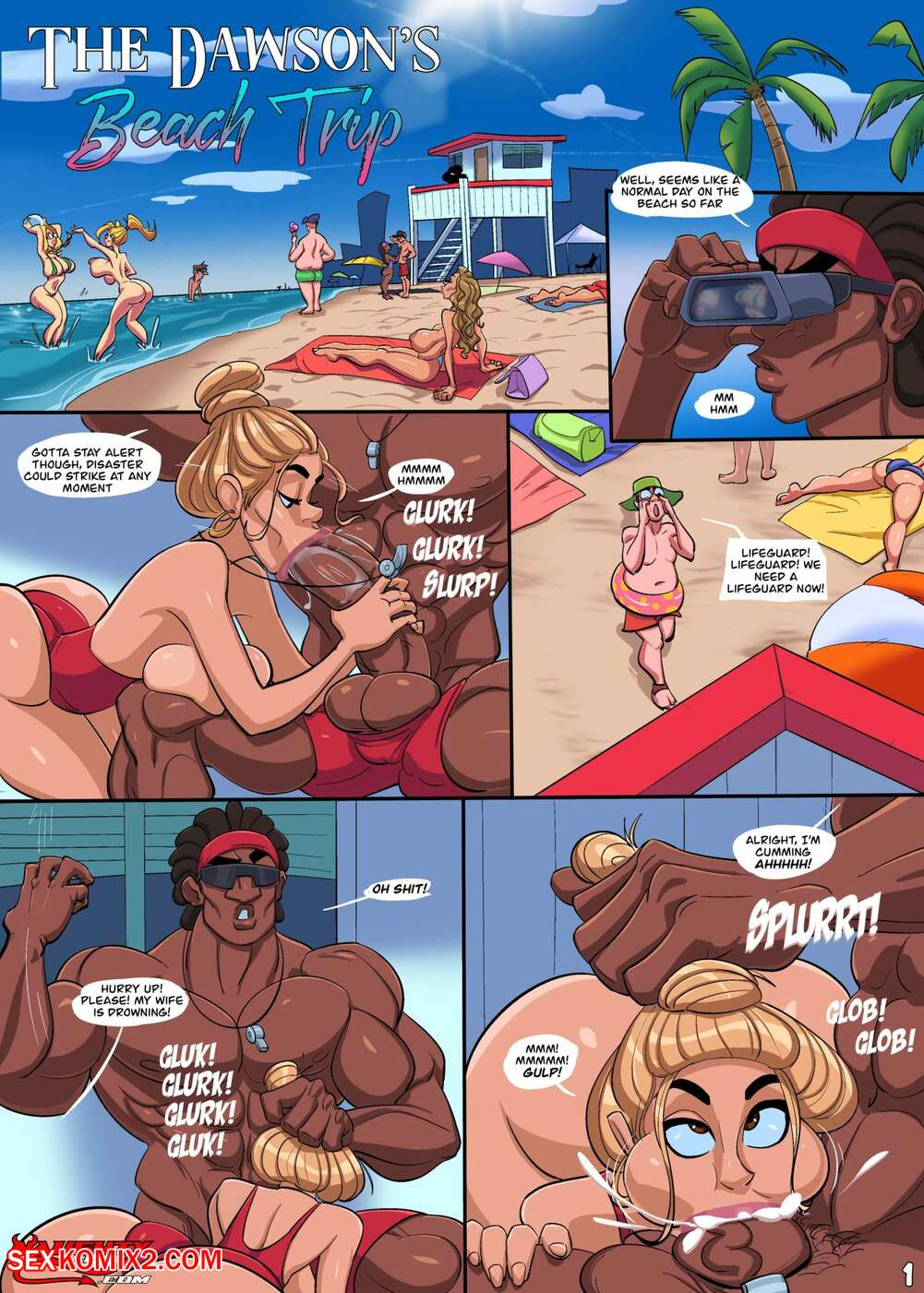 3d Porn Comics Beach - âœ…ï¸ Porn comic The Dawsons Beach Trip. Naughtycomix Sex comic darkskinned  guy went | Porn comics in English for adults only | sexkomix2.com