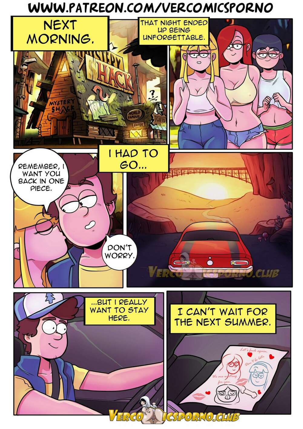 Gravity Falls Porno Comics