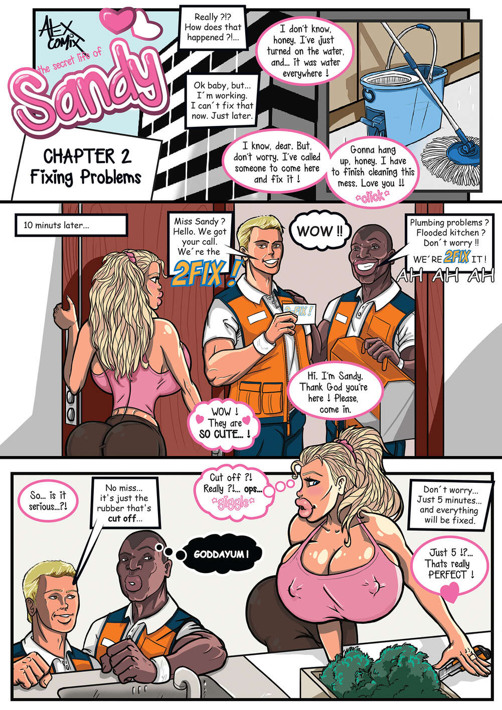 1001px x 1416px - âœ…ï¸ Porn comic The Secret Life of Sandy. Part 2. Sex comic depraved blonde  took | Porn comics in English for adults only | sexkomix2.com