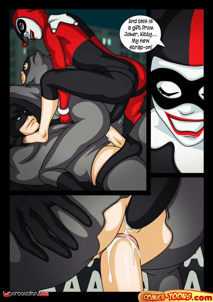 Joker fucks two female characters in a threesome