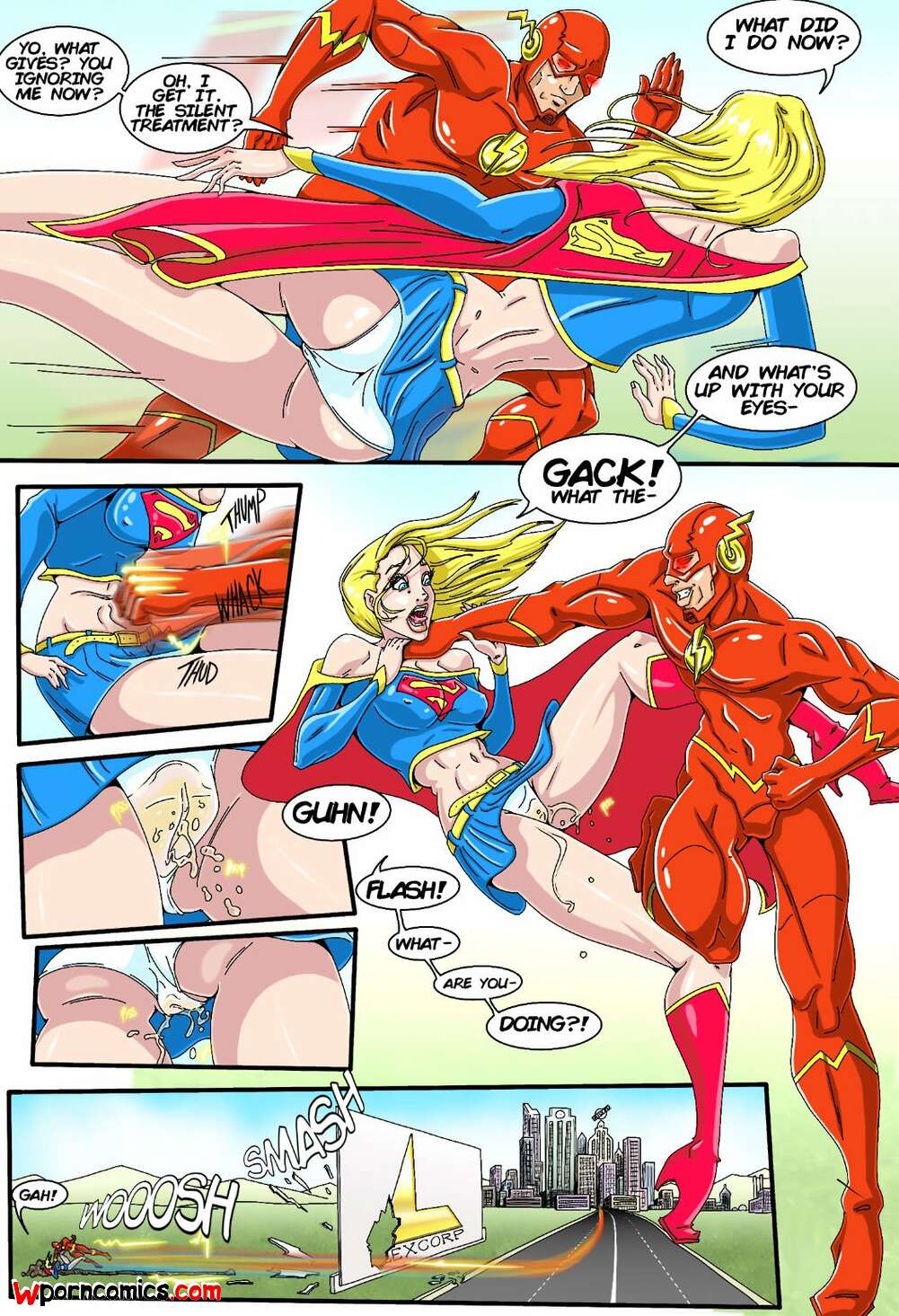 1001px x 1465px - âœ…ï¸ Porn comic True Injustice Supergirl 2. Genex Sex comic Flash has been |  Porn comics in English for adults only | sexkomix2.com