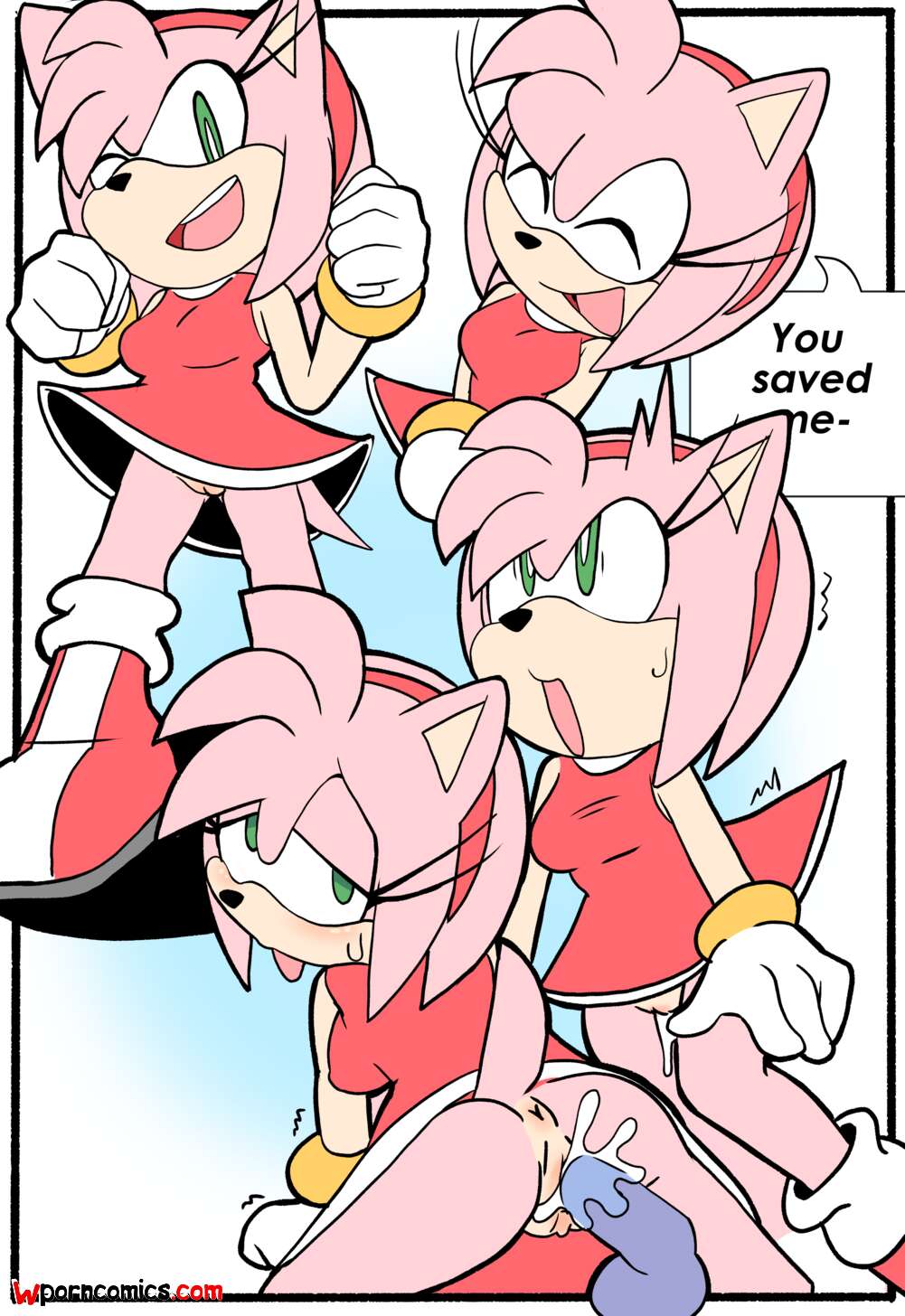 Amy The Hedgehog Porn - âœ…ï¸ Porn comic White World Amy. Sonic The Hedgehog. Senshion. Sex comic girl  very much | Porn comics in English for adults only | sexkomix2.com